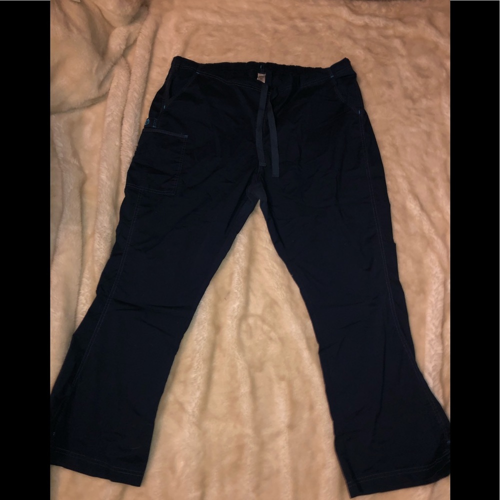Navy blue scrub pants